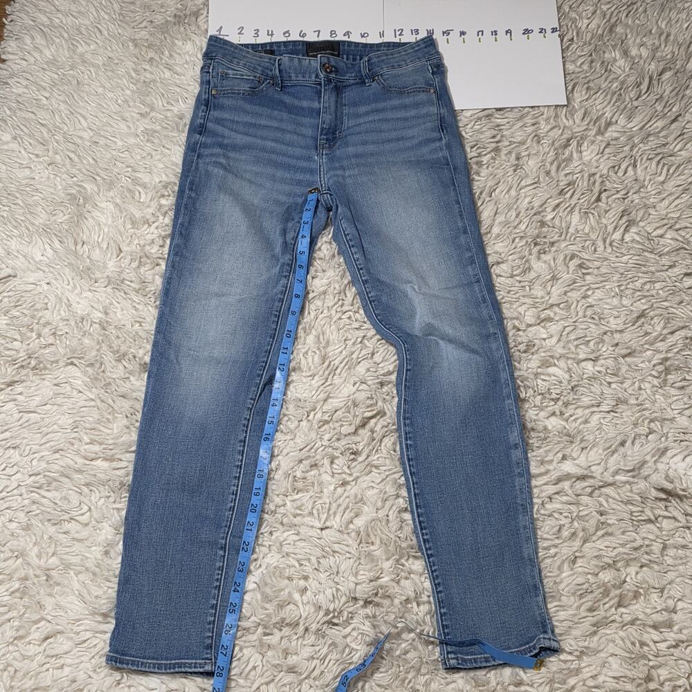 White House Black Market Women's Mid-Rise Slim Jeans Size 6 Everyday Soft